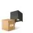 Voordeelpak 4x D'Lite LED Wandlamp Elingen Aluminium Zwart 4.9W 290lm - 830 Warm Wit | IP65 -  Lichtsensor